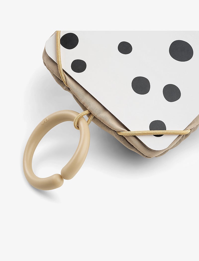 Done by Deer - Baby contrast card holder Deer friends Sand - interaktives spielzeug - sand - 5