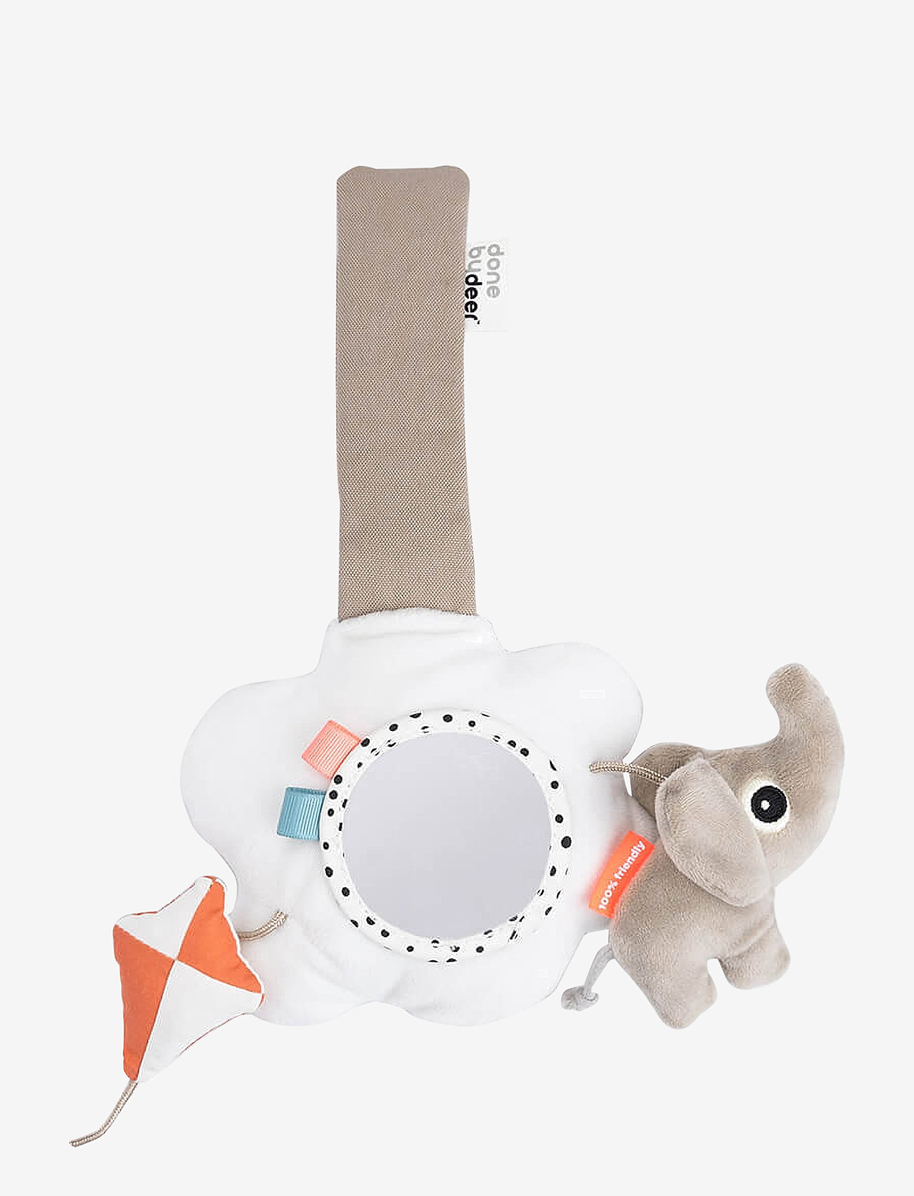 Done by Deer - Pram mobile Playground Colour mix - zabawki do wózka - colour mix - 0