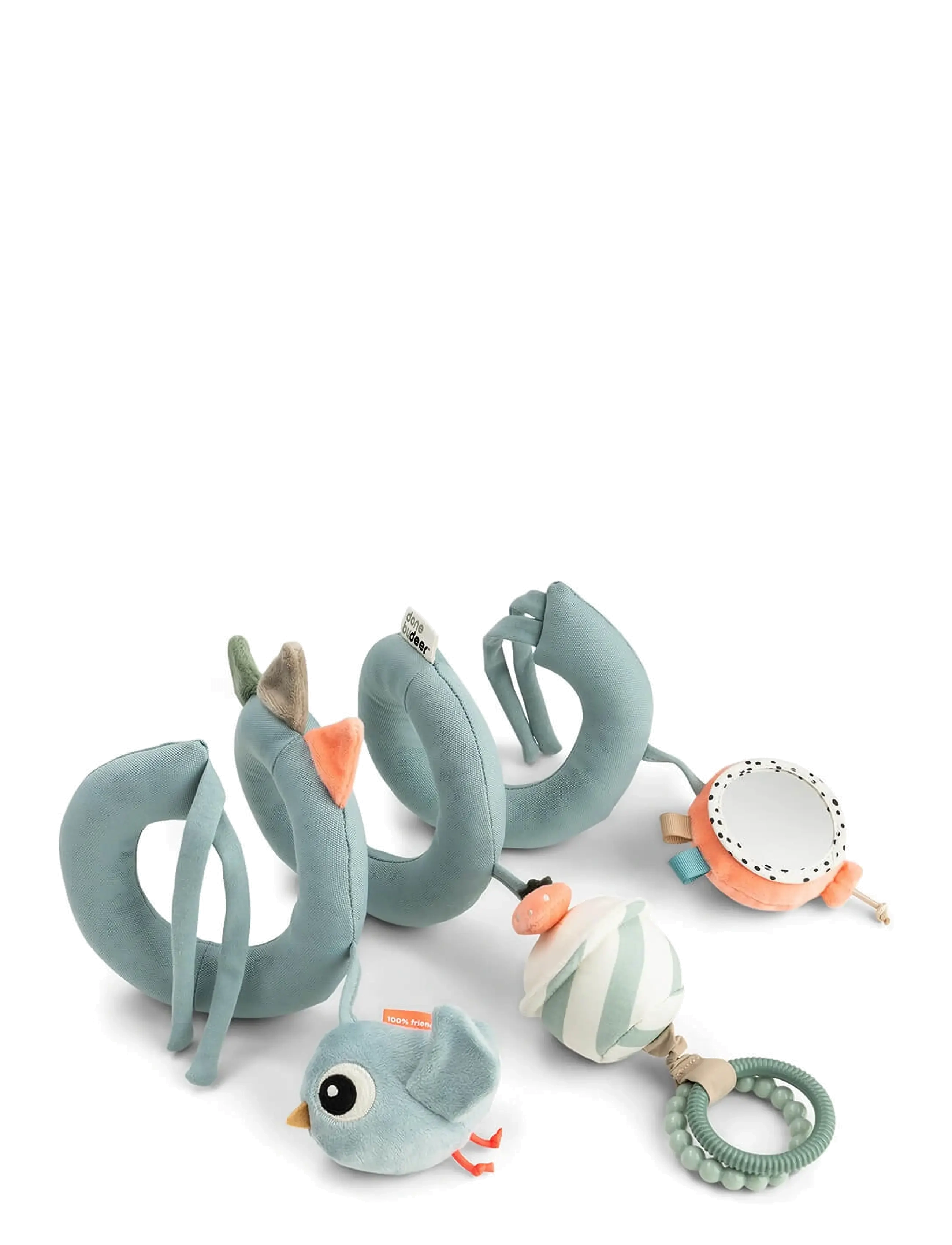 Done by Deer Activity spiral Celebration Blue - Zabawki dla niemowląt - BLUE / multi