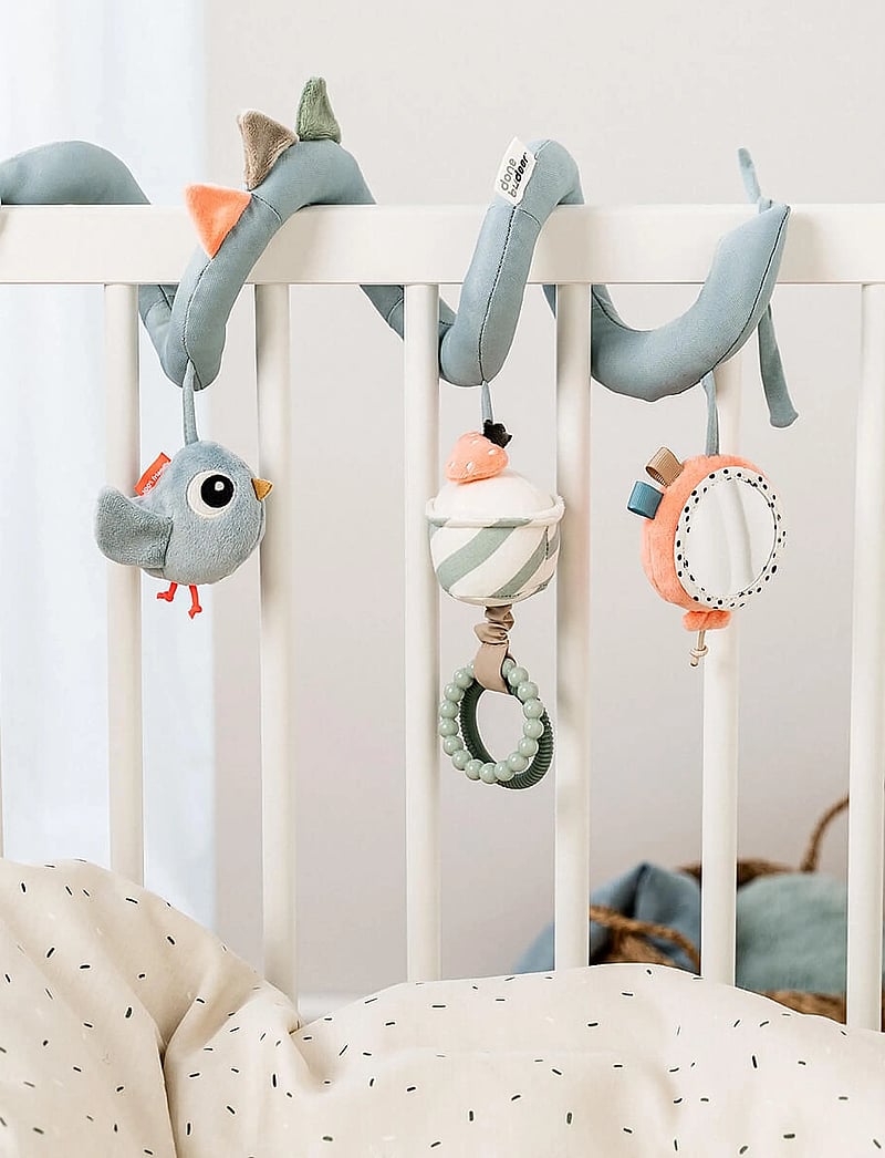 Done by Deer - Activity spiral Celebration Blue - sängtillbehör - blue - 0