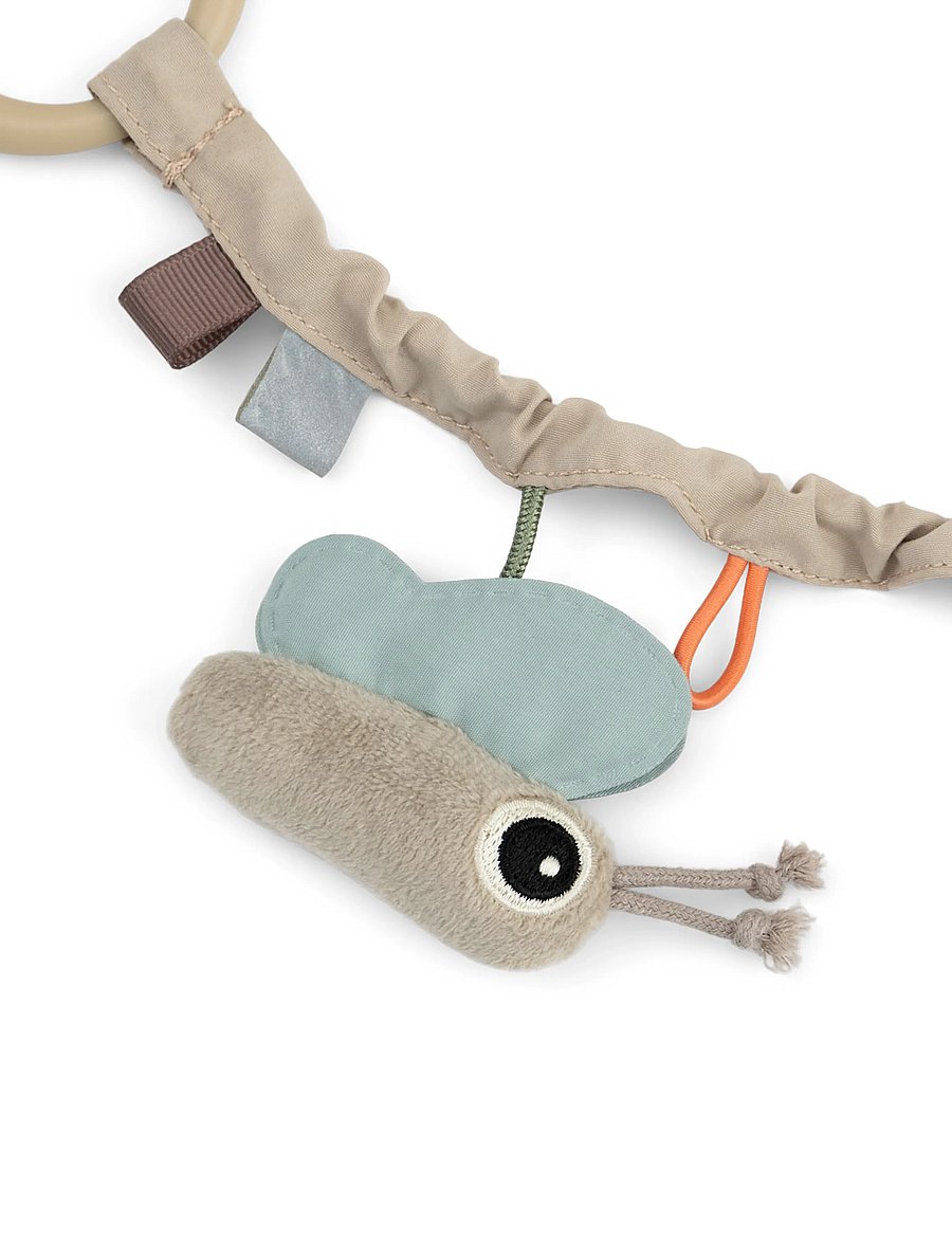 Done by Deer - Pram toy Tiny trails Sand - skallror - sand - 2