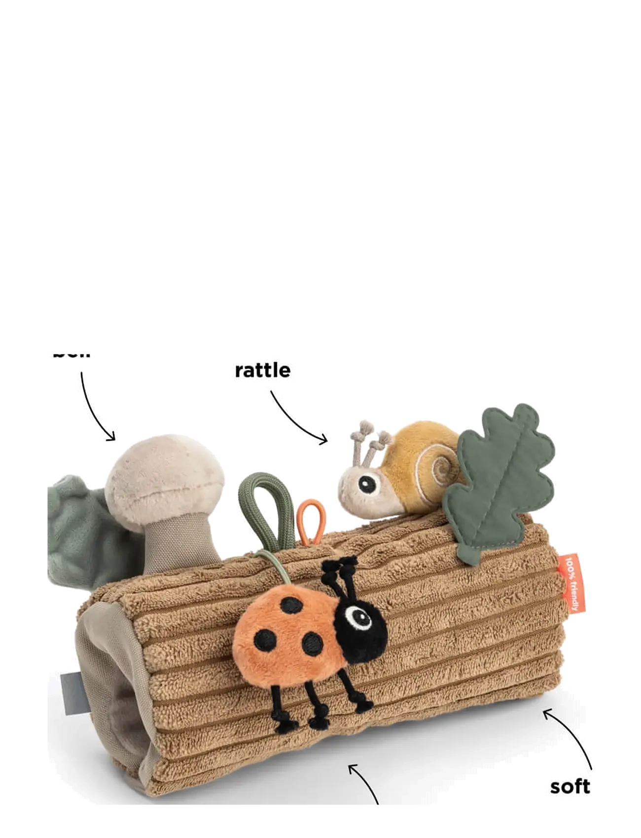Done by Deer - Stroller activity toy Tiny trails Colour mix - stroller toys - colour mix - 3