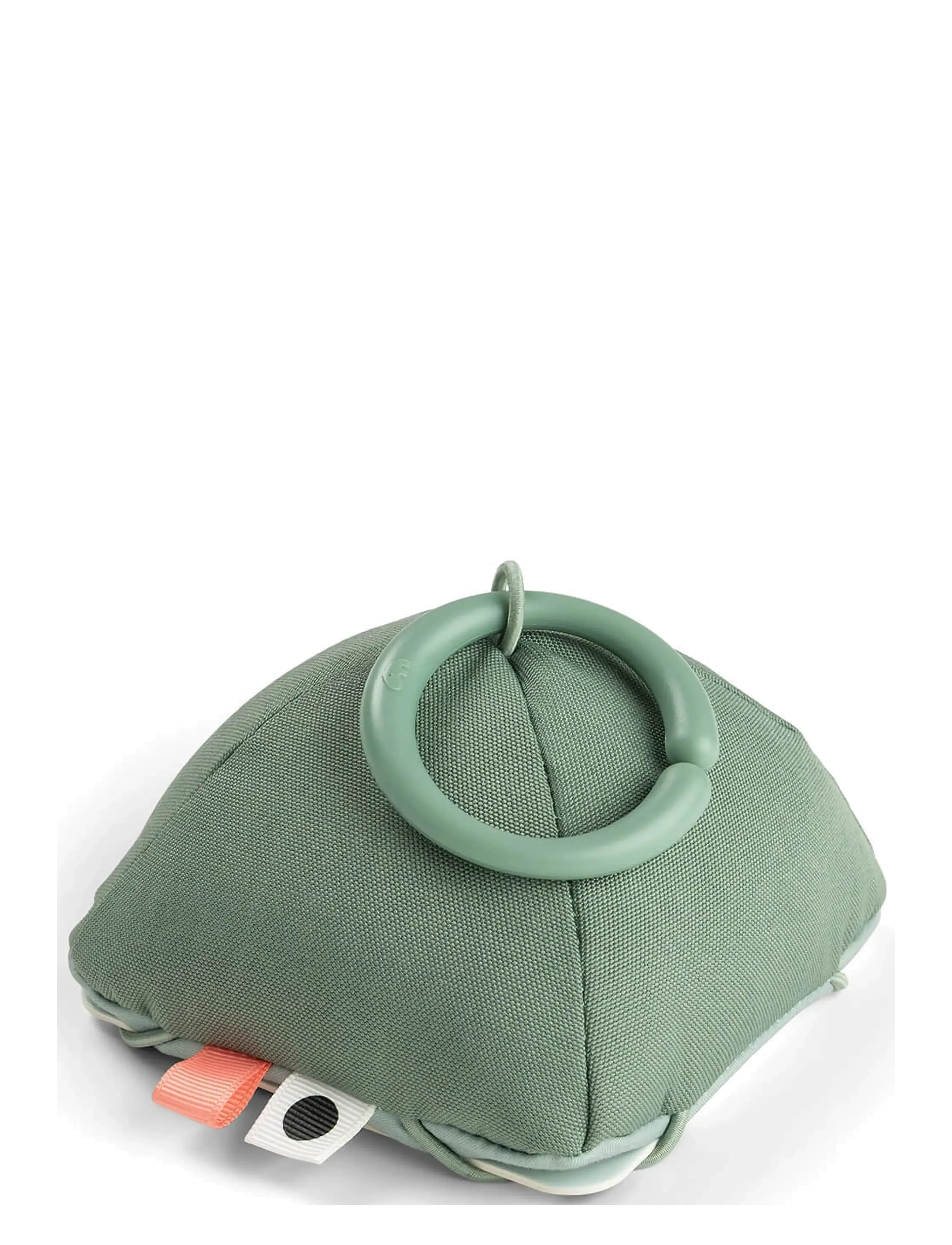 Done by Deer - Baby contrast card holder Tiny farm Green - interaktivt legetøj - green - 5