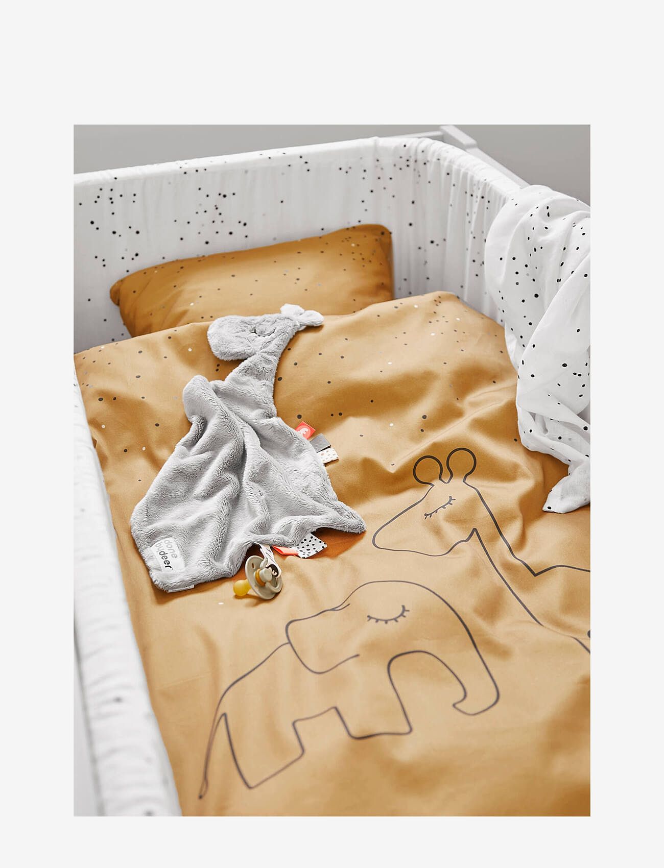 Done by Deer - Comfort blanket Raffi Grey - kaisutekid - grey - 1