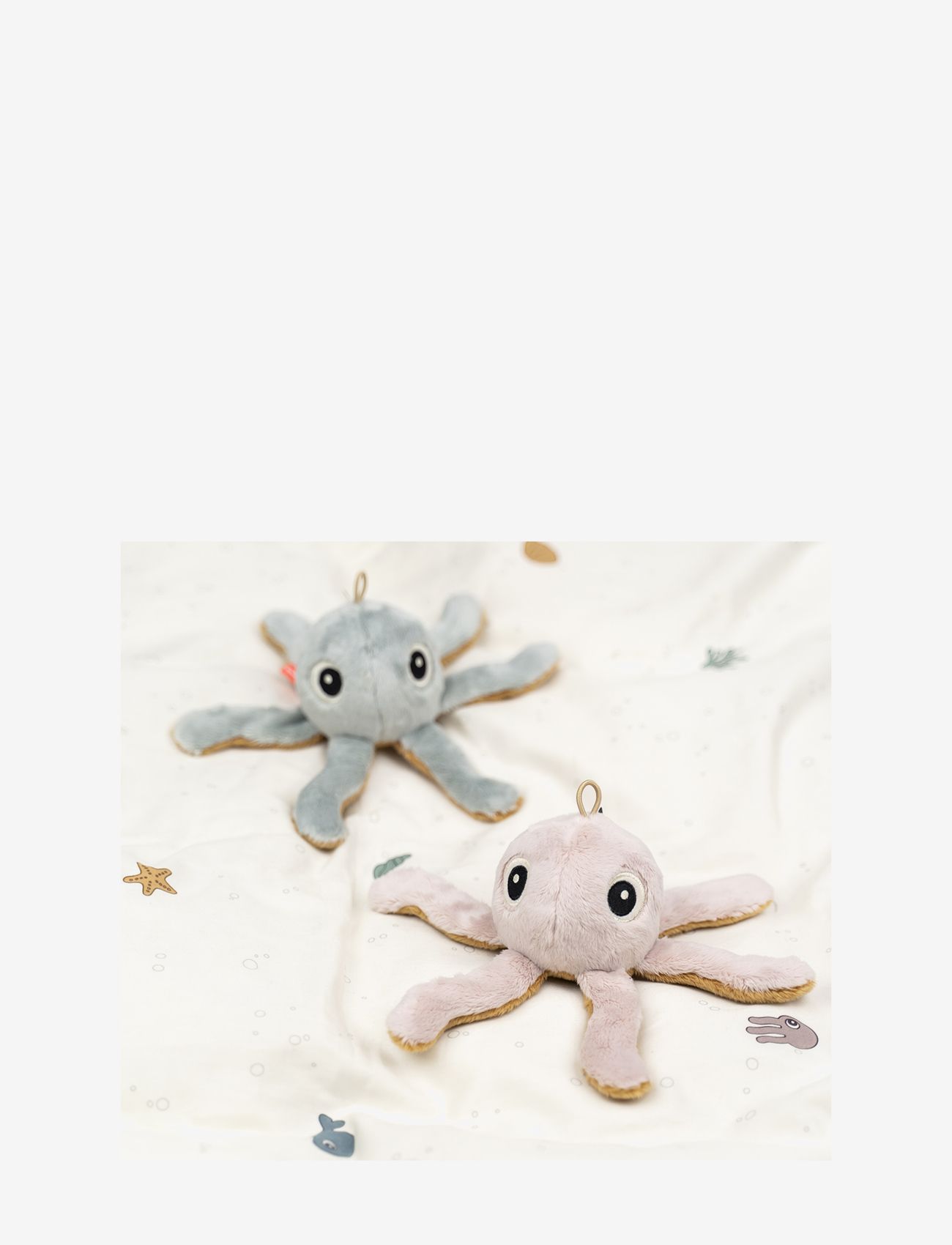 Done by Deer - Tiny rattle Jelly Blue - julegaver under 300kr - blue - 1