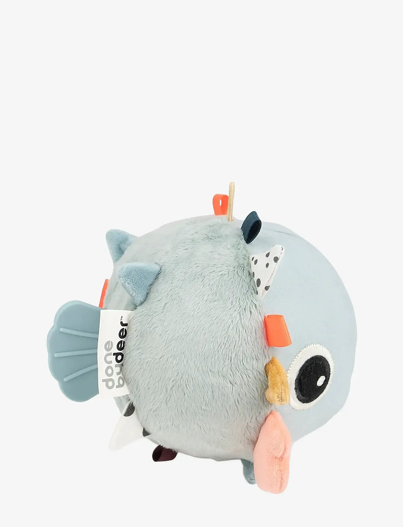 Done by Deer - Activity ball Puffee Blue - interactive toys - colour mix - 1