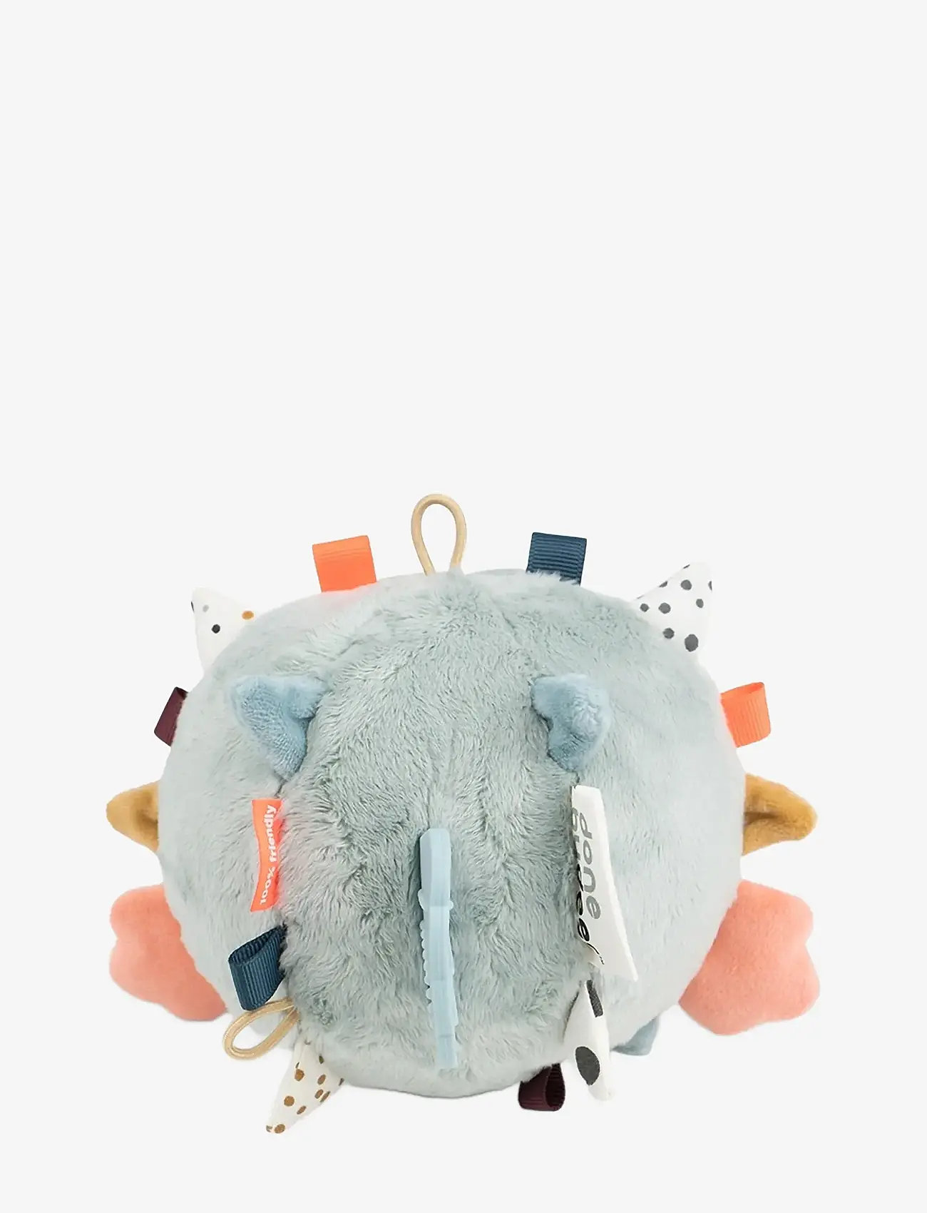 Done by Deer - Activity ball Puffee Blue - interactive toys - colour mix - 2