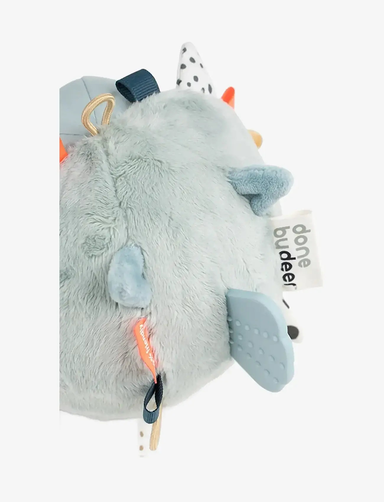 Done by Deer - Activity ball Puffee Blue - interactive toys - colour mix - 3