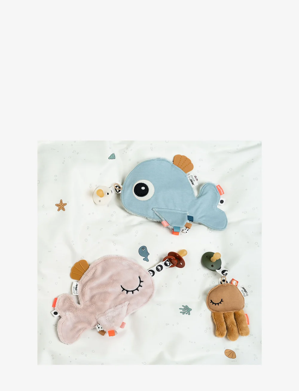 Done by Deer - Cozy friend Wally Blue - napphållare - blue - 3