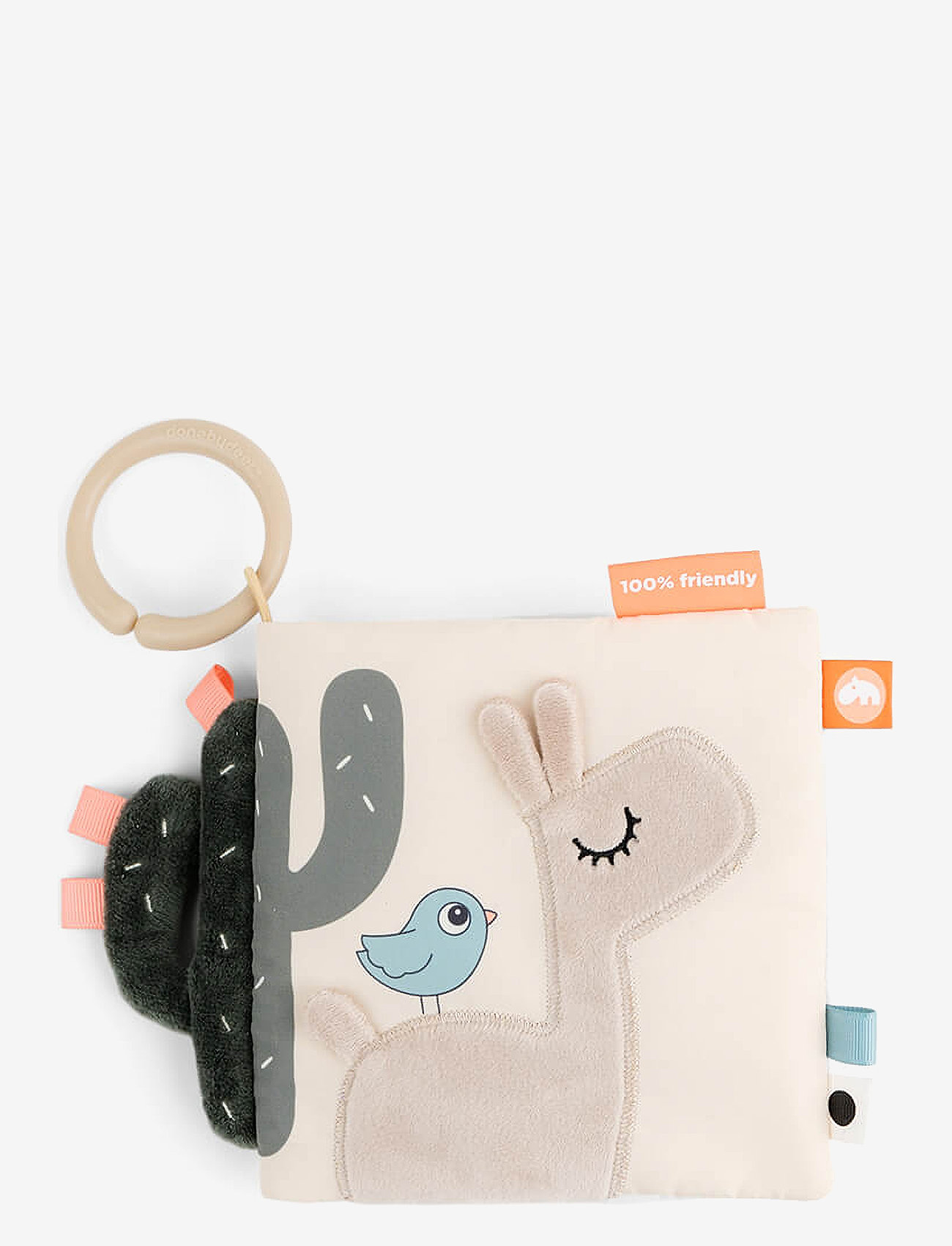 DONE BY DEER Activity Book Lalee Sand Cream - 19.5X 14.5X 5CM - Kinder