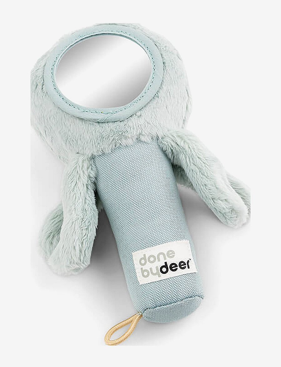 Done by Deer - Sensory rattle mirror Jelly Blue - blue - 1
