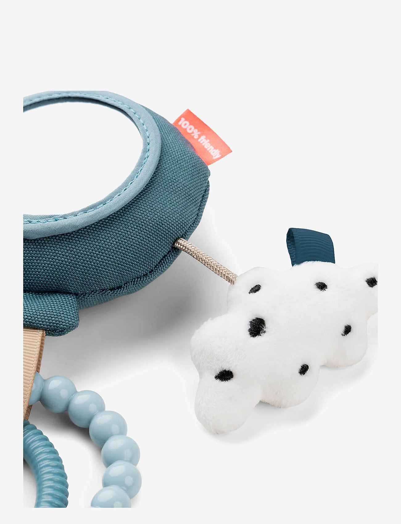 Done by Deer - To go activity mirror Happy clouds Blue - geschenke unter 50€ - blue - 3