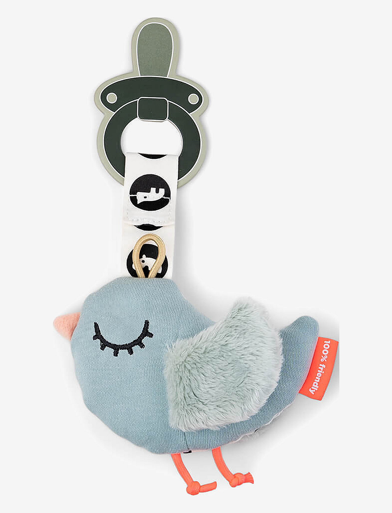 Done by Deer - Cozy keeper Birdee Blue - blue - 0