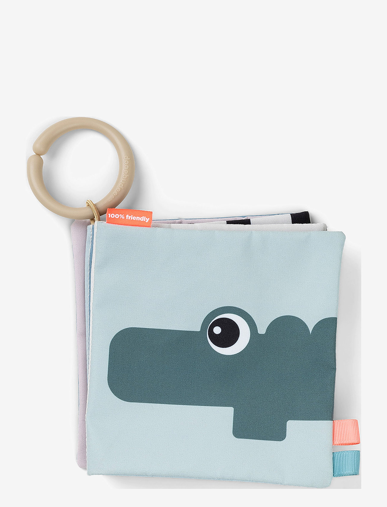 Done by Deer - Fold-out soft book Deer friends Colour mix - interaktives spielzeug - colour mix - 1