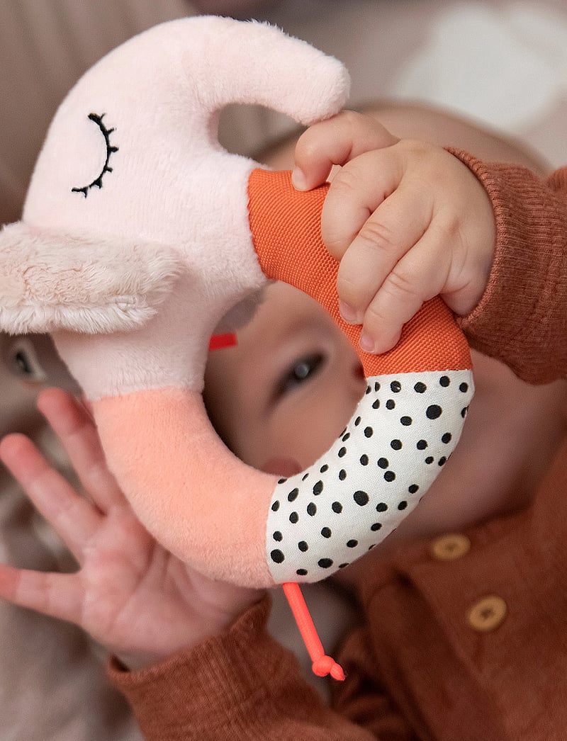 Done by Deer - Sensory ring rattle Elphee Blue - geschenke unter 30€ - blue - 3