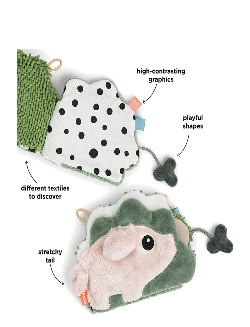 Done by Deer - Sensory baby book Tiny farm Colour mix - beebide mänguasjad - colour mix - 4