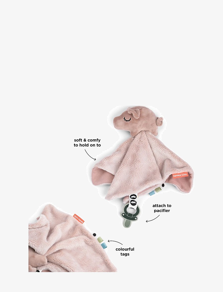Done by Deer - Comfort blanket Pigee Powder - snuttefiltar - powder - 3