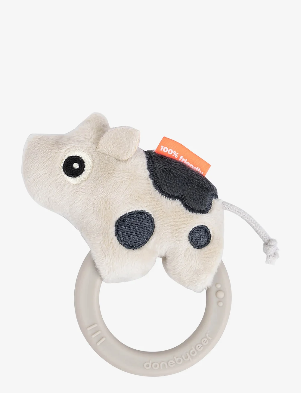 Done by Deer - Sensory rattle w/teether Dotti Sand - beißspielzeug - sand - 1