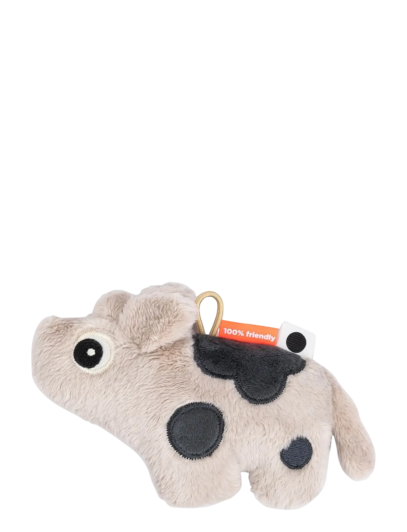 DONE BY DEER Tiny Sensory Rattle Dotti Sand Beige - 16X 10CM - Kinder