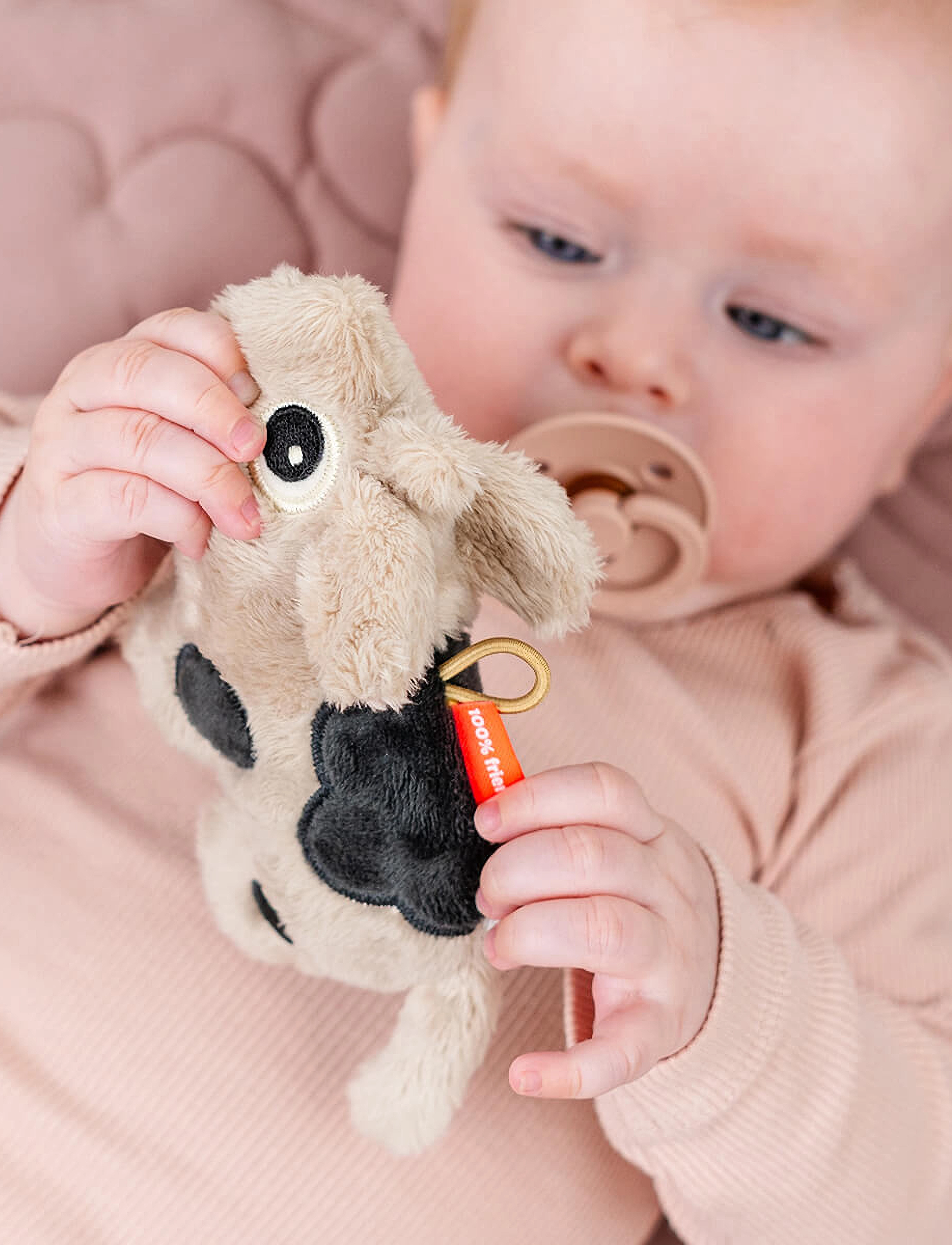 Done by Deer - Tiny sensory rattle Dotti Sand - die niedrigsten preise - sand - 2