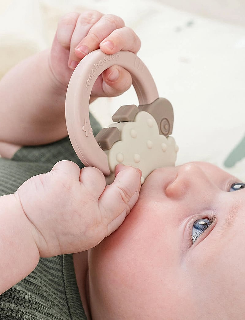 Done by Deer - Teether Sheepy Powder - beißspielzeug - powder - 2