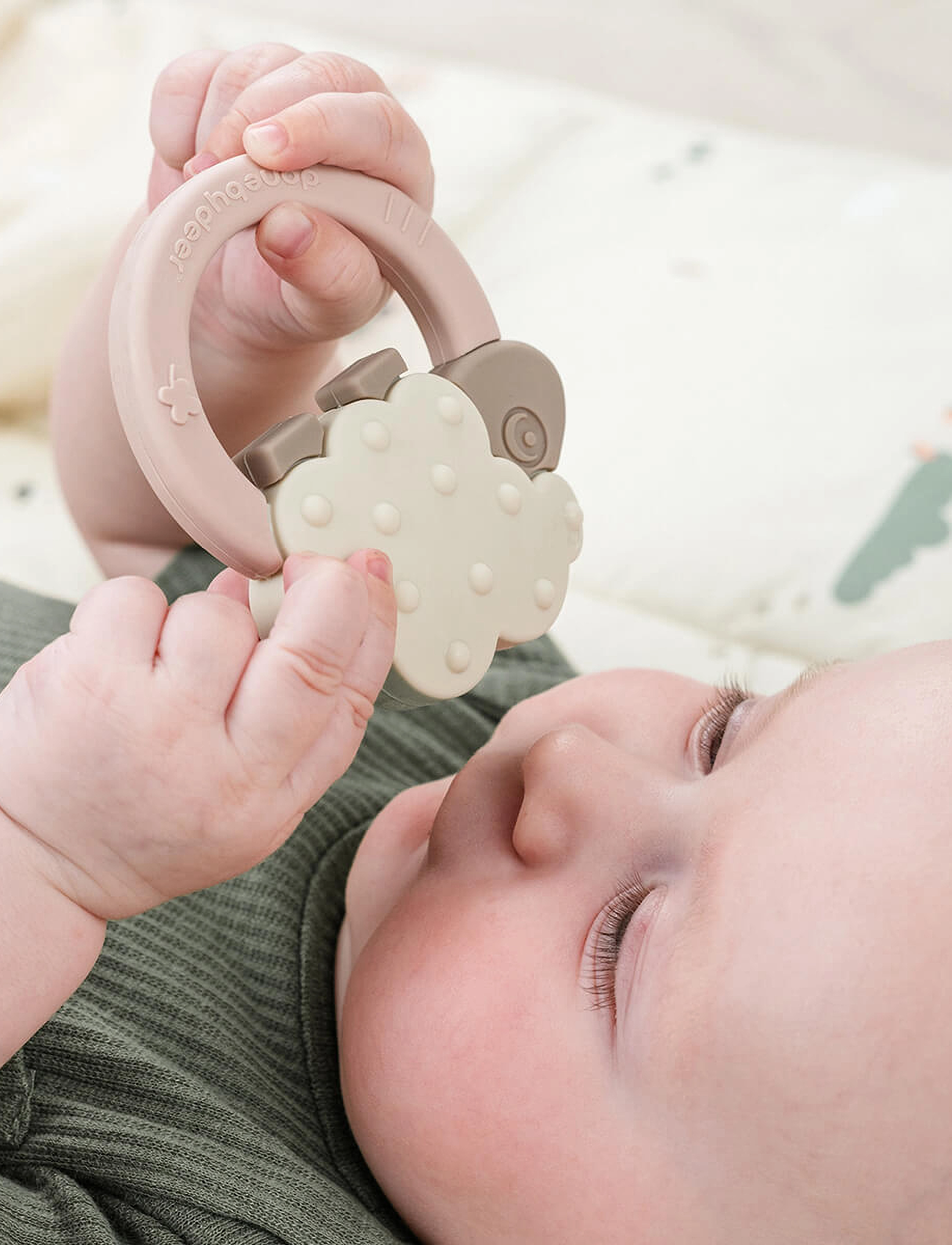 Done by Deer - Teether Sheepy Powder - laagste prijzen - powder - 3