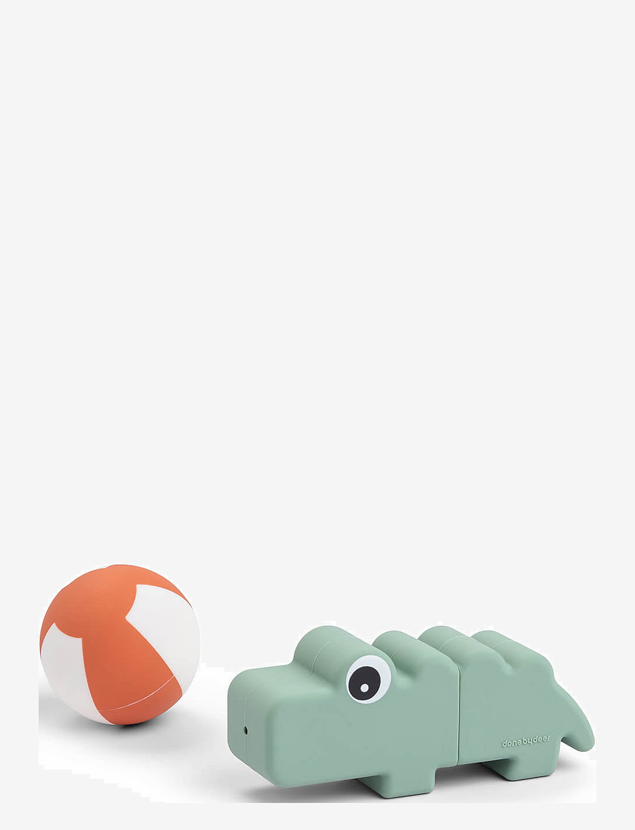 Done by Deer - Bath squirter toy Croco Green - other water toys - green - 0