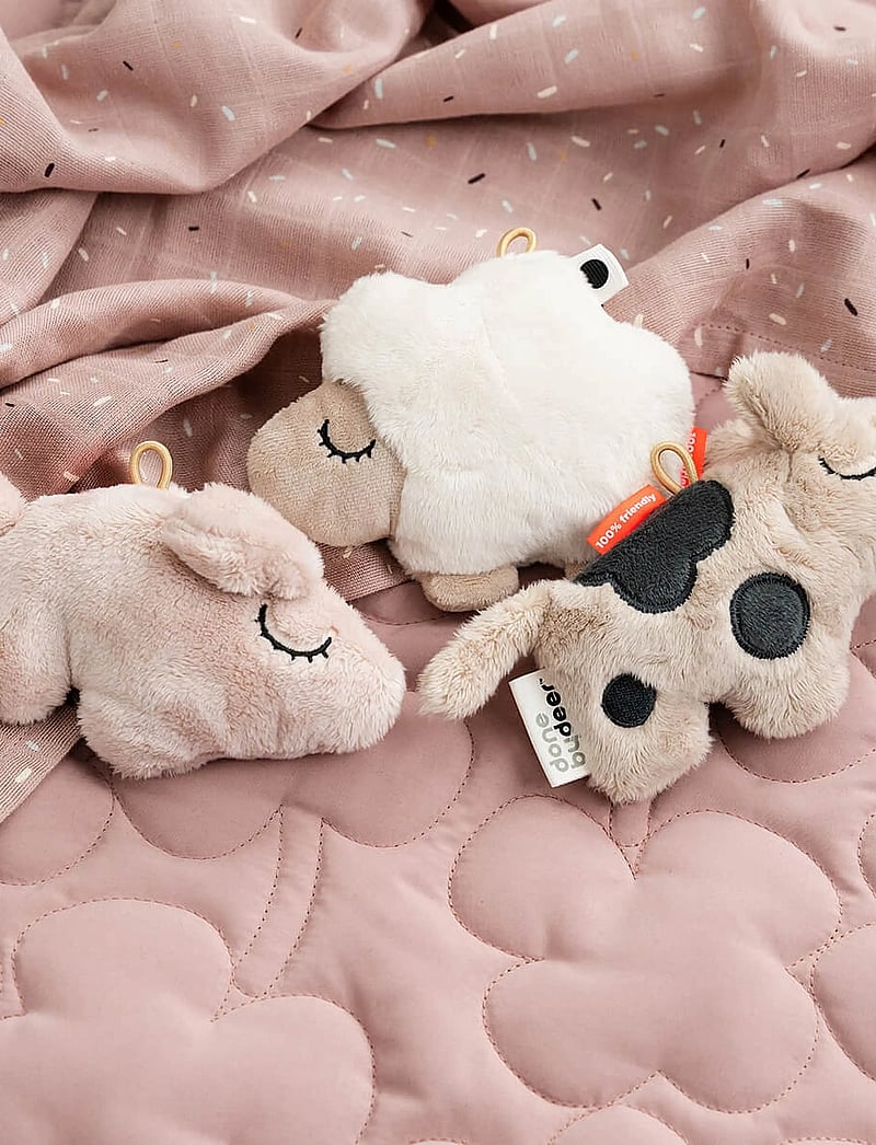 Done by Deer - Tiny sensory rattle Sheepy Sand - pehmed loomad - sand - 3