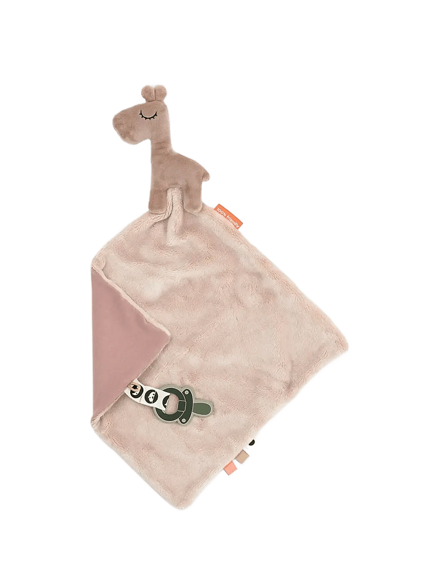 Done by Deer - Comfort blanket Raffi Powder - schmusetuch - powder - 1