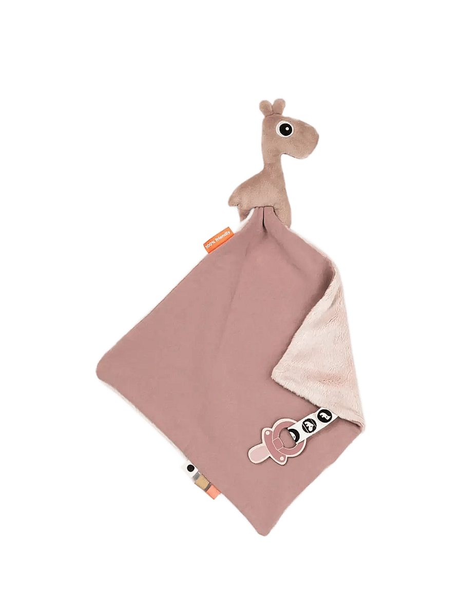 Done by Deer - Comfort blanket Raffi Powder - schmusetuch - powder - 2