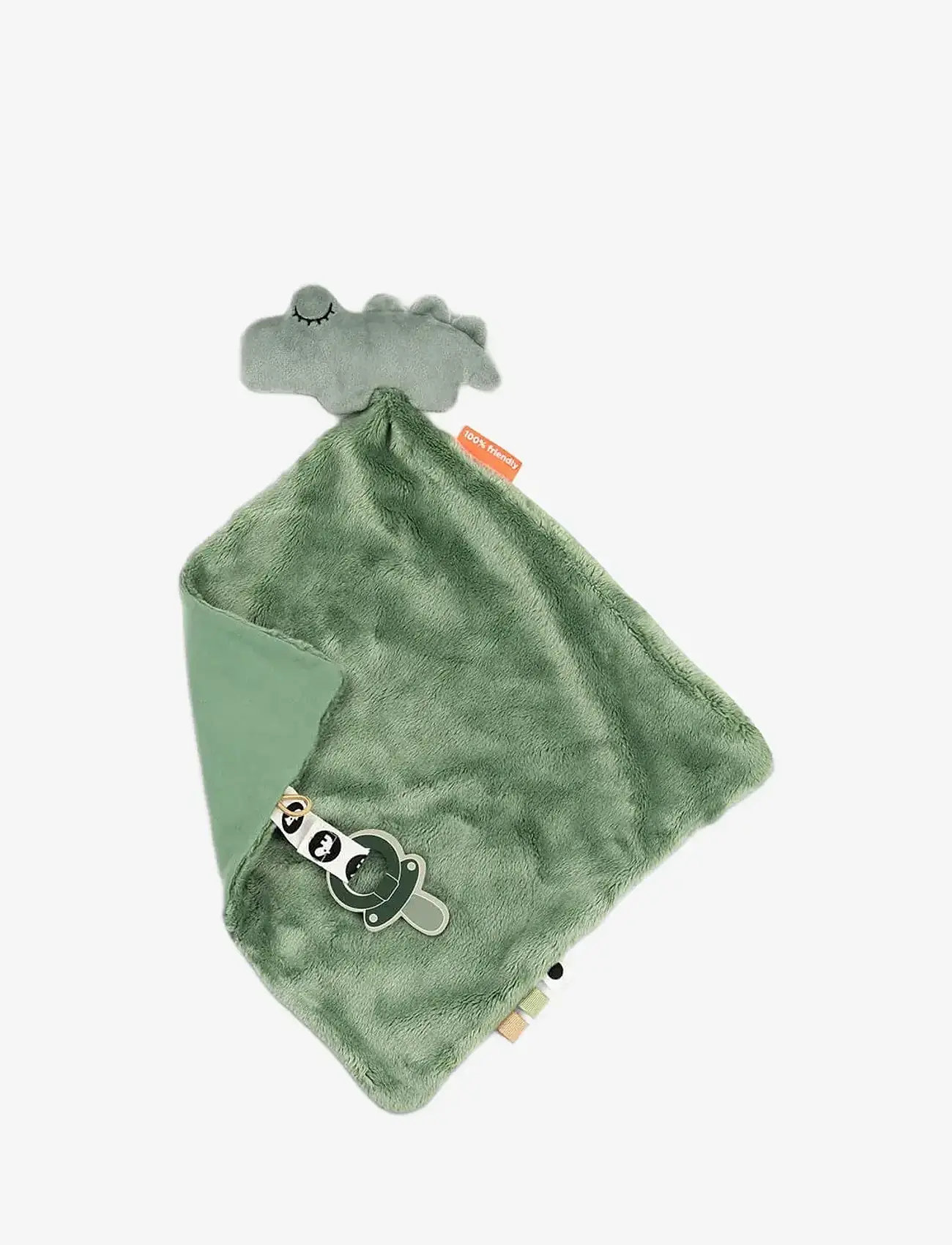 Done by Deer - Comfort blanket Croco Green - kaisutekid - green - 1