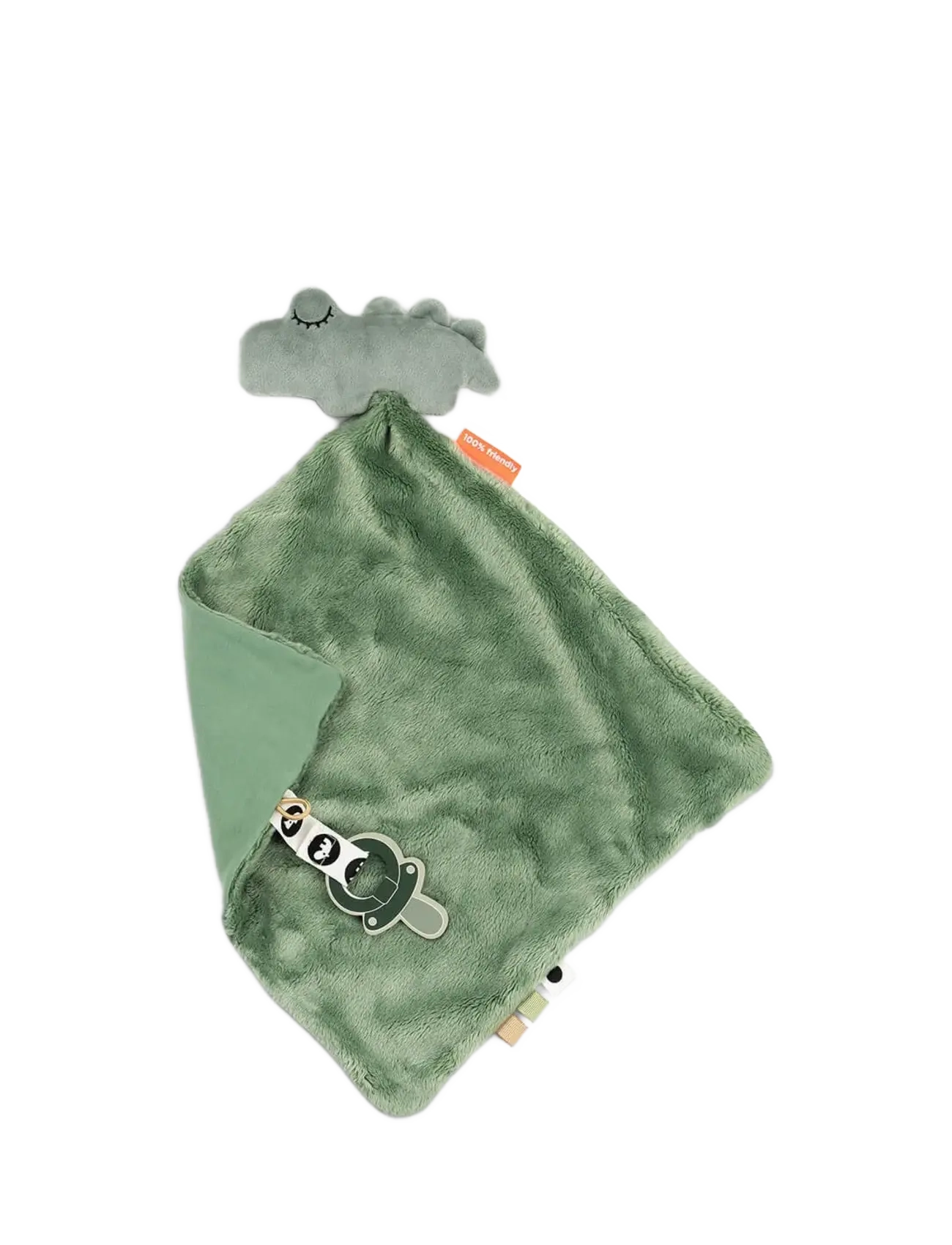 Done by Deer Comfort blanket Croco Green - New Arrivals - GREEN / green