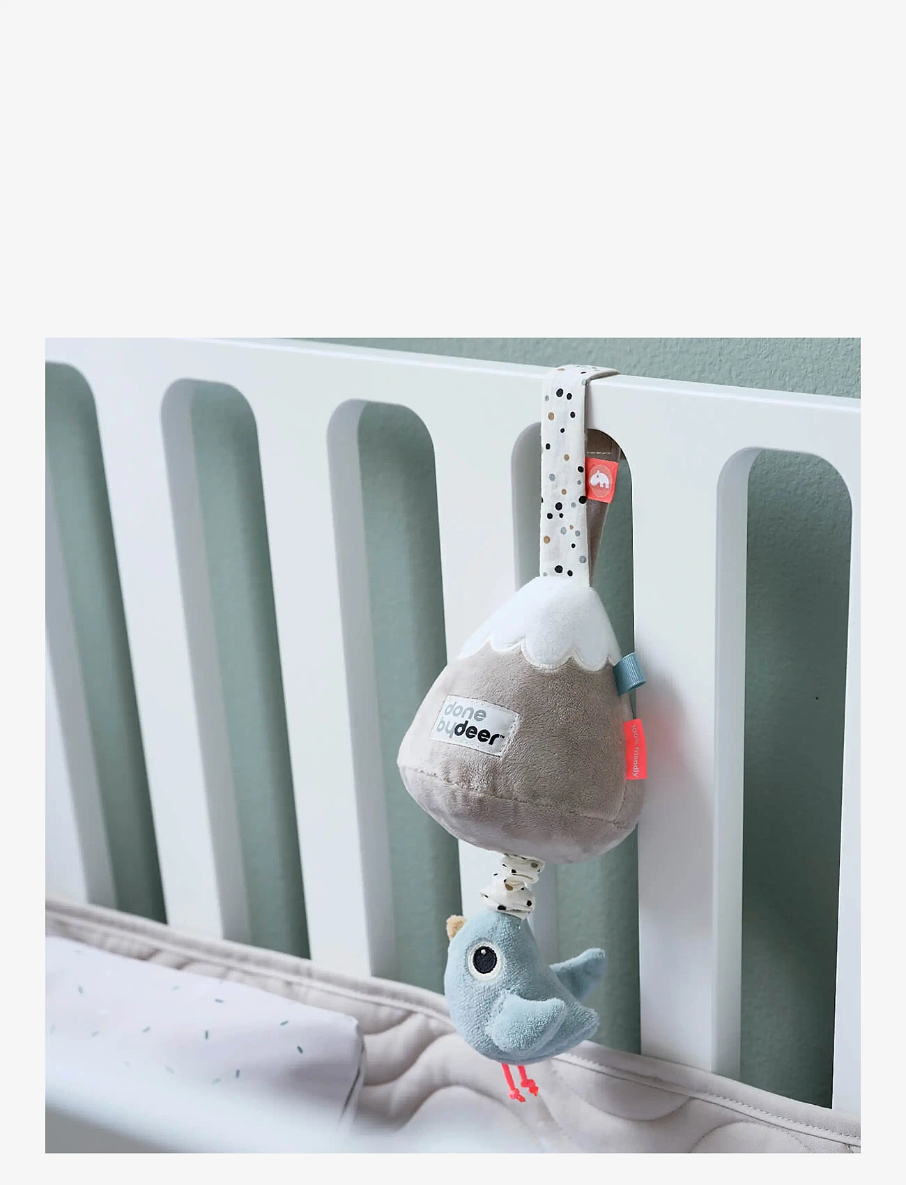 Done by Deer - Musical toy Birdee Colour mix - plüschspielzeug - colour mix - 2