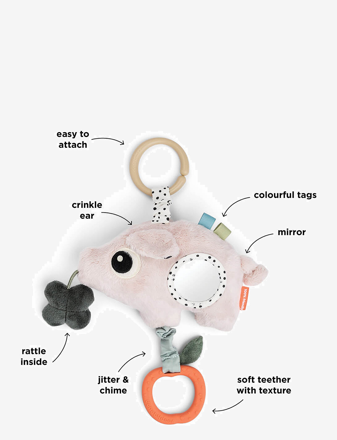 Done by Deer - Activity sensory toy Pigee Powder - interactive toys - powder - 1