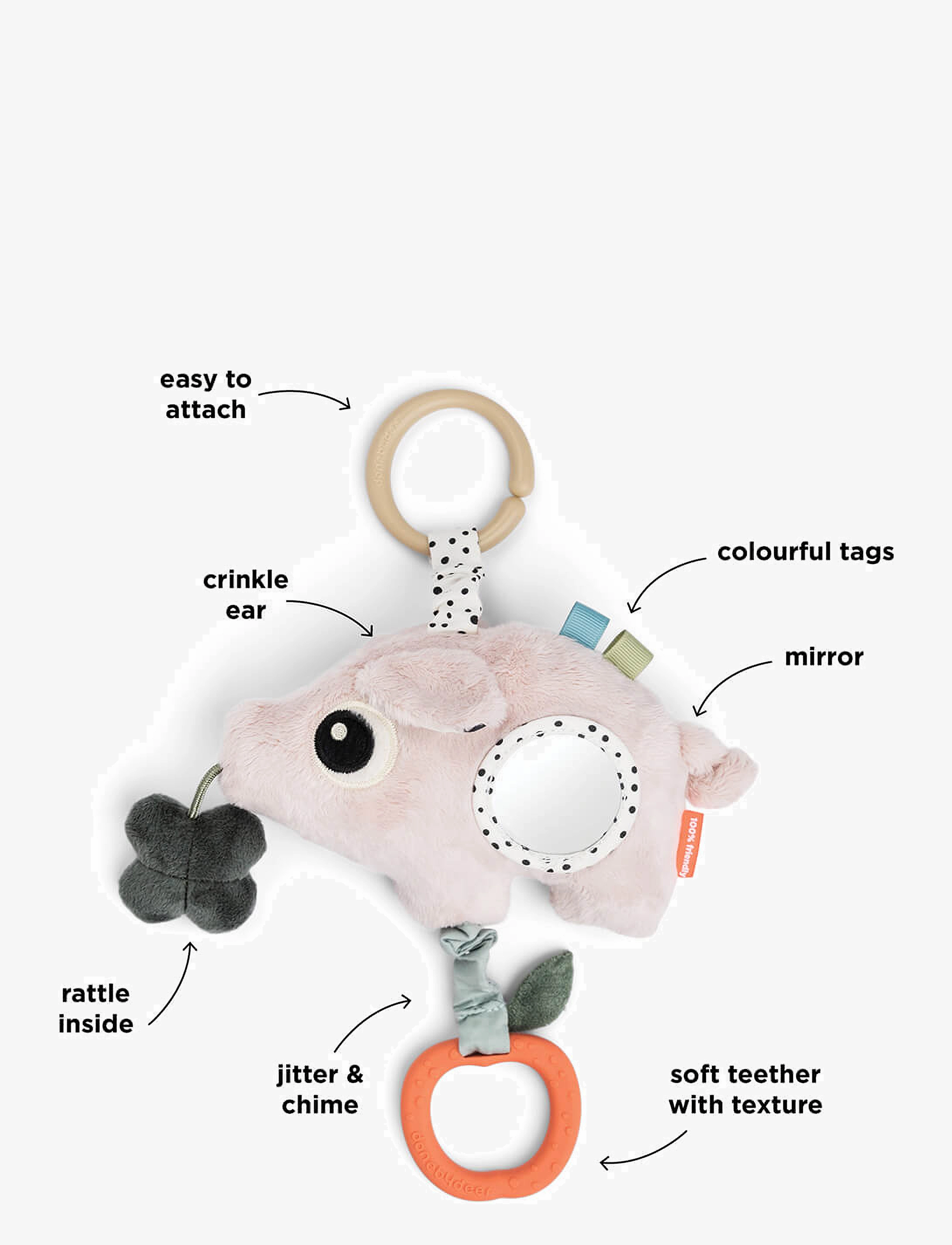 Done by Deer - Activity sensory toy Pigee Powder - interaktiva leksaker - powder - 2