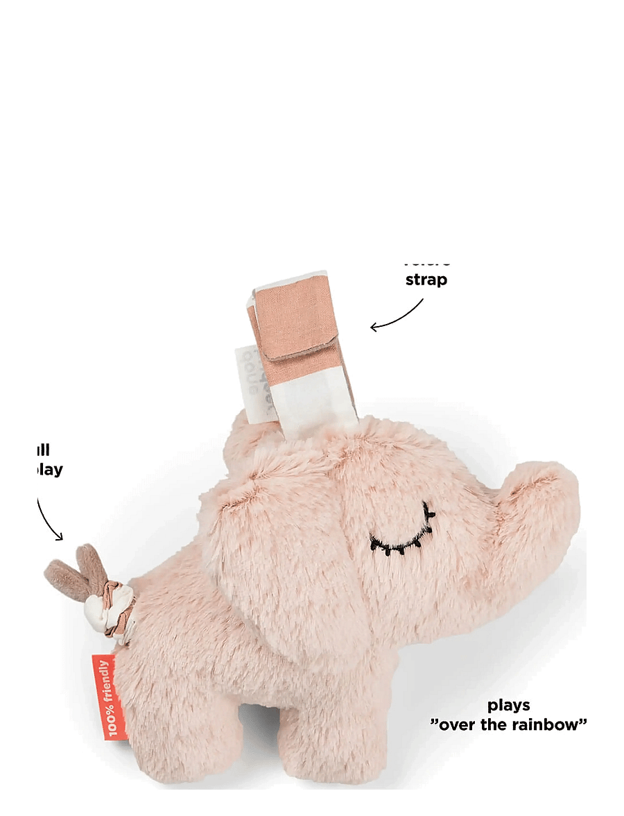 Done by Deer - Musical toy Elphee Powder - kuscheltiere - powder - 3