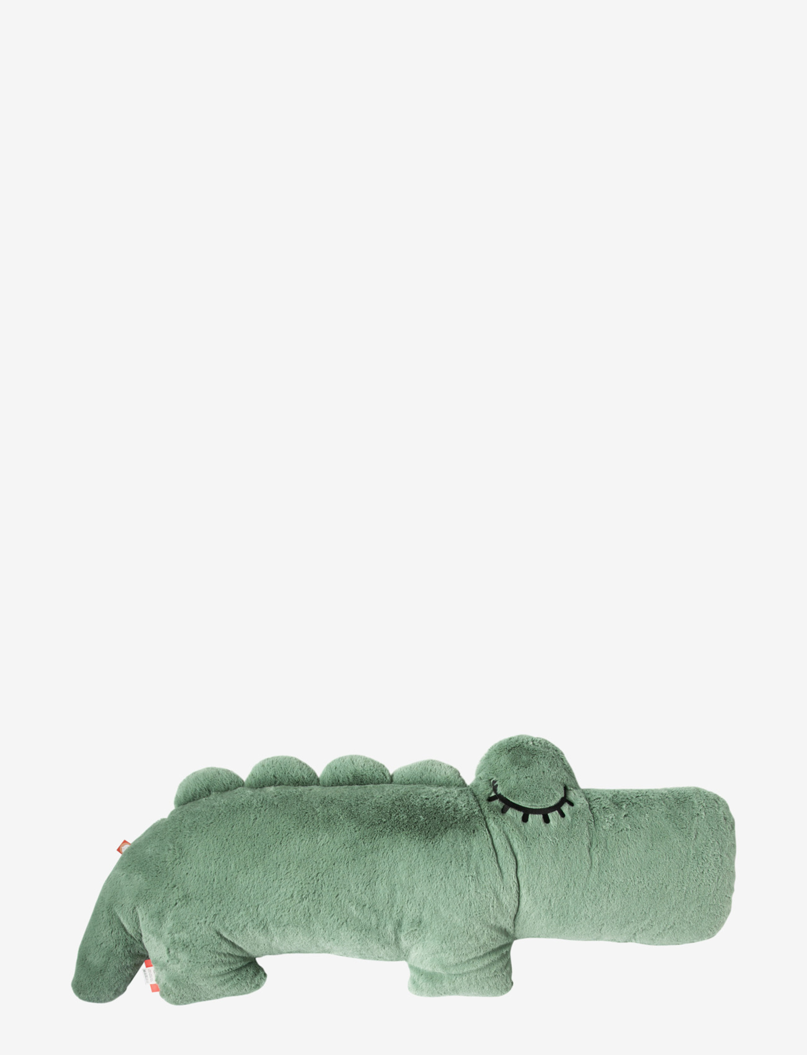 Done by Deer - Cuddle friend Big Croco Green - pehmoeläimet - green - 2