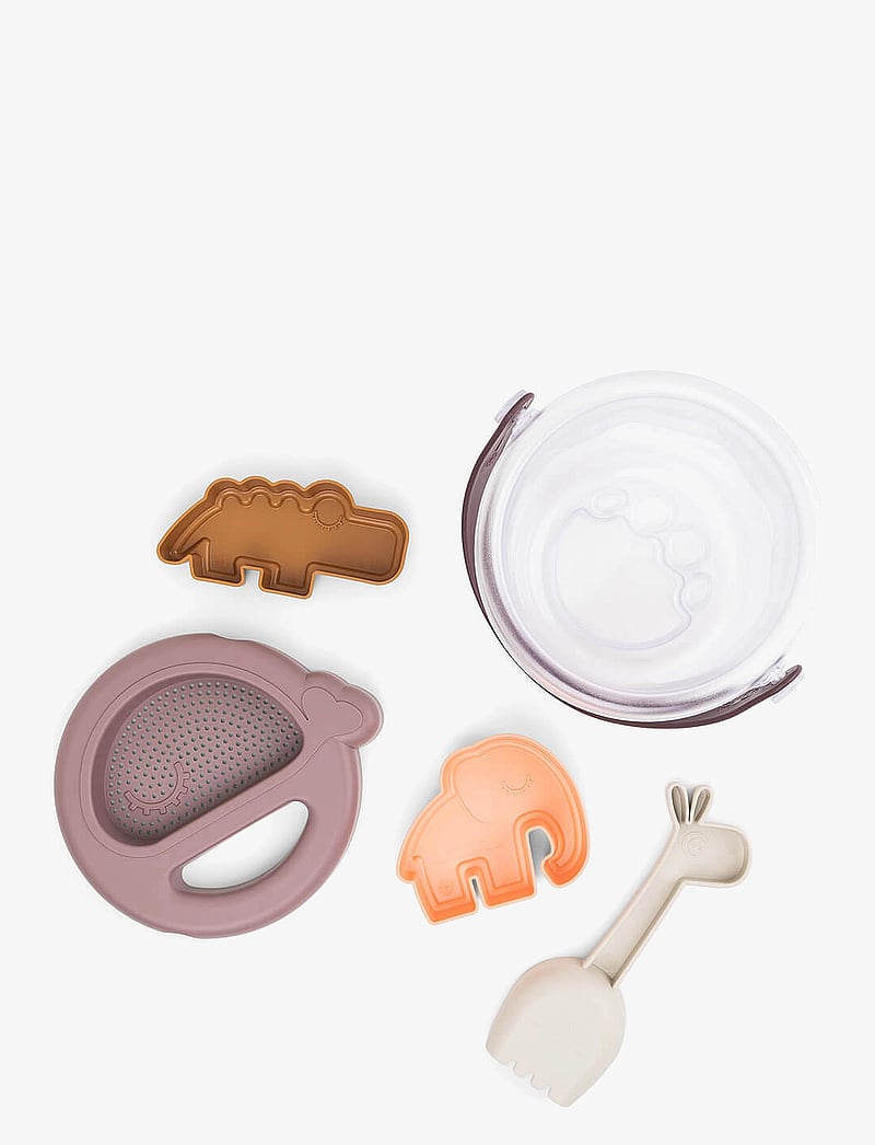 Done by Deer - Sand play set 5 pcs Deer friends Powder mix - sandleksaker - powder mix - 3