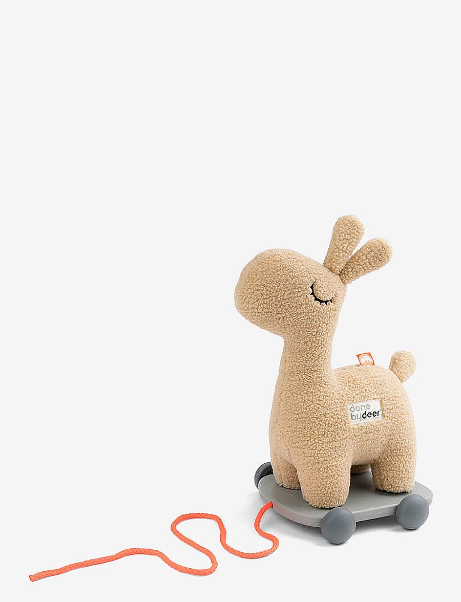 Done by Deer - Pull along 2-in-1 toy Lalee Sand - dragleksaker - sand - 0