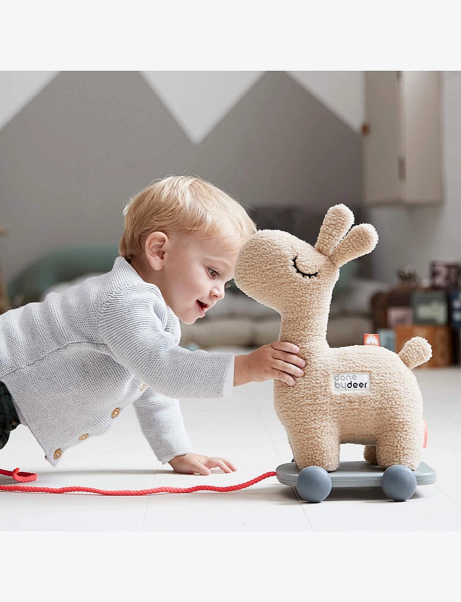 Done by Deer - Pull along 2-in-1 toy Lalee Sand - dragleksaker - sand - 2