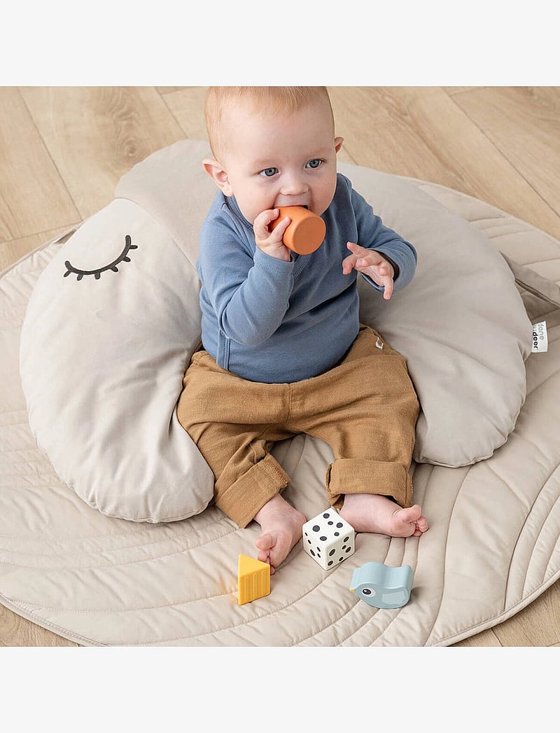 Done by Deer - Sensory block set 4 pcs Birdee Colour mix - interactive toys - colour mix - 3