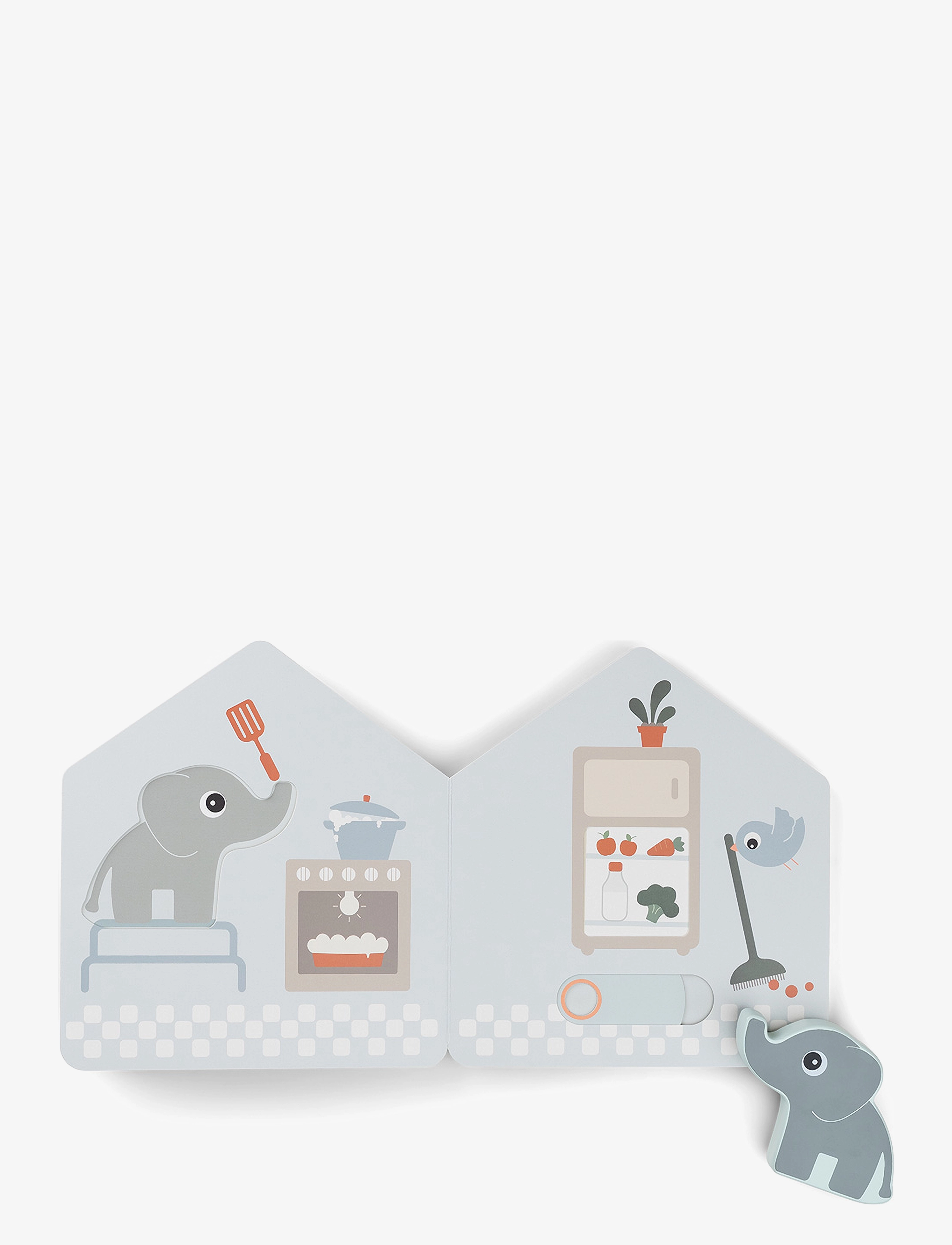 Done by Deer - Elphee's home board book Deer friends Colour mix - jouets interactifs - colour mix - 2