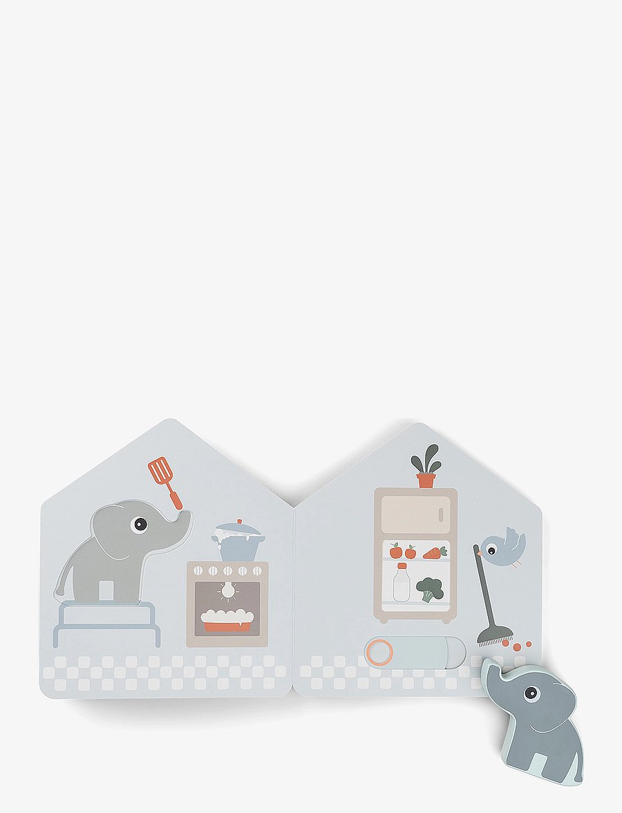 Done by Deer - Elphee's home board book Deer friends Colour mix - jouets interactifs - colour mix - 2