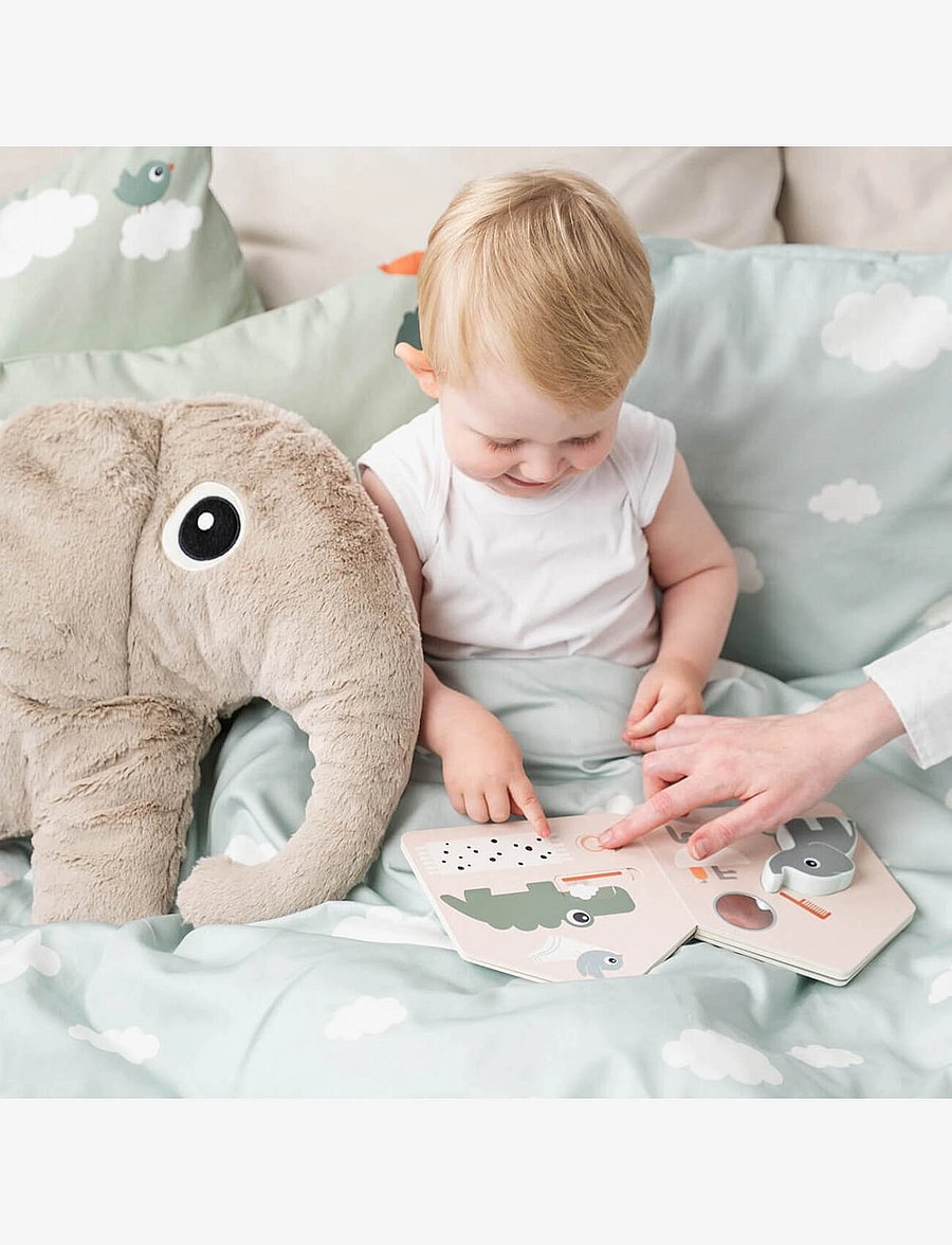 Done by Deer - Elphee's home board book Deer friends Colour mix - jouets interactifs - colour mix - 4