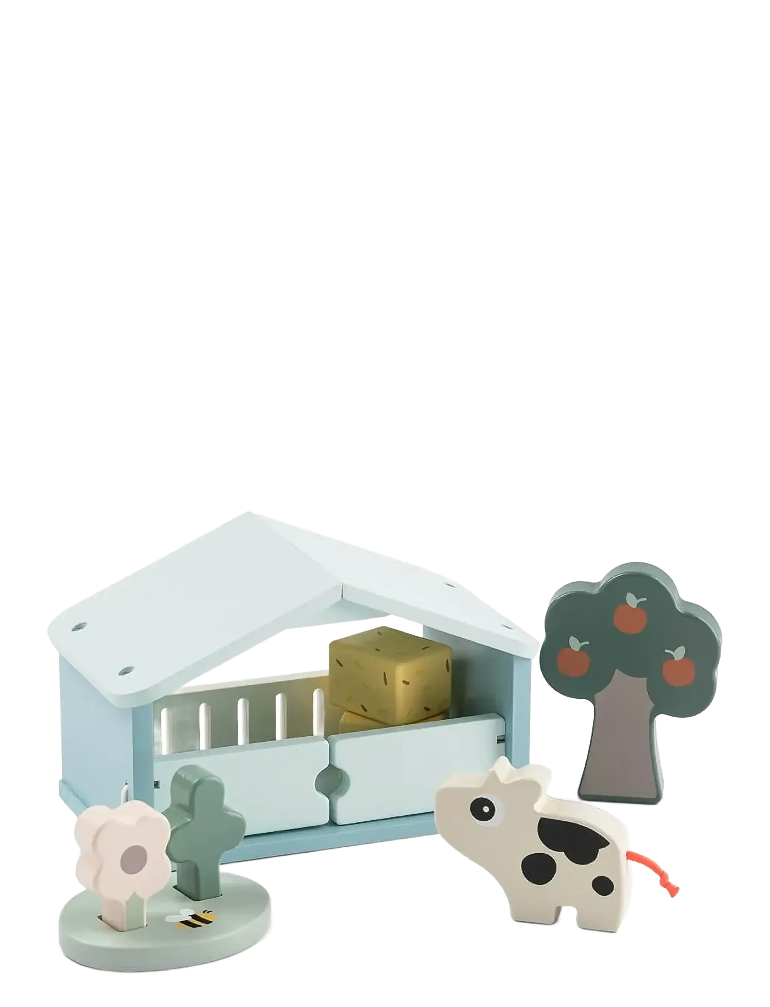 Done by Deer Tiny farm play set Dotti Colour mix - Legetøjsfigurer & Sæt - COLOUR MIX / multi