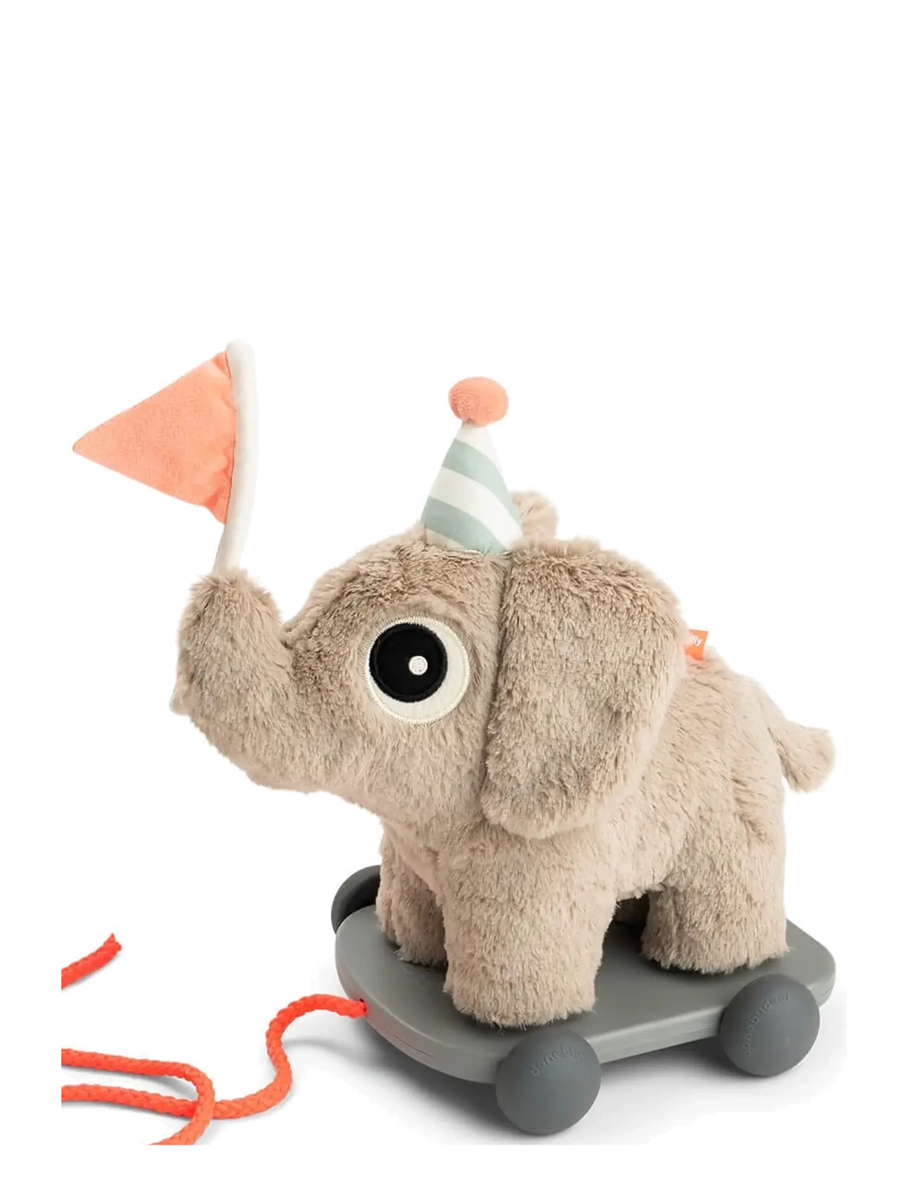 Done by Deer Pull along 2-in-1 toy Elphee Sand - Babyleksaker - SAND / beige