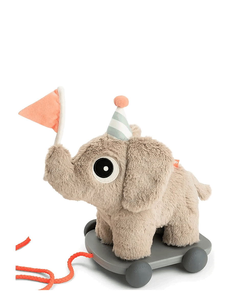 Done by Deer - Pull along 2-in-1 toy Elphee Sand - traukiami žaislai - sand - 1