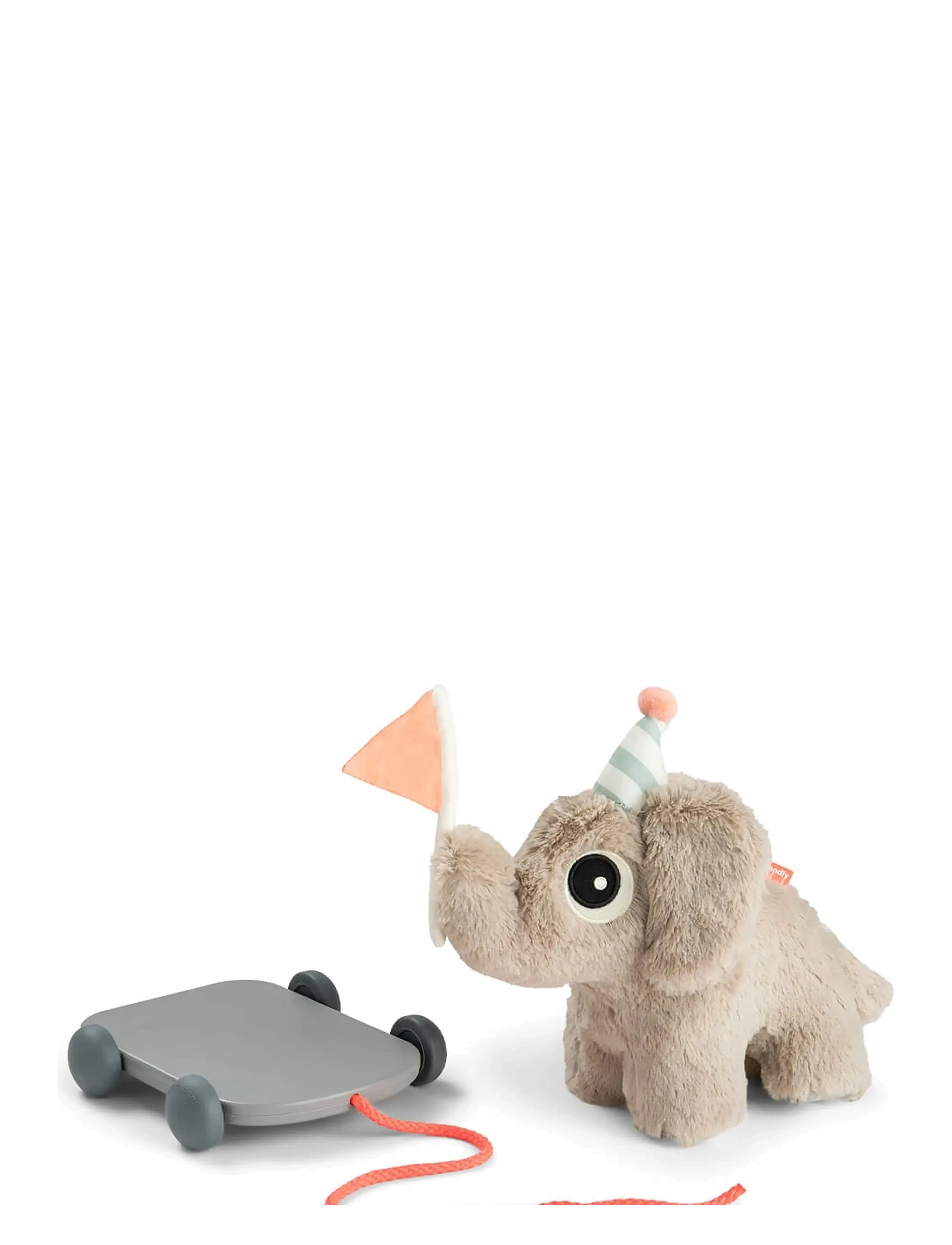 Done by Deer - Pull along 2-in-1 toy Elphee Sand - dragleksaker - sand - 2