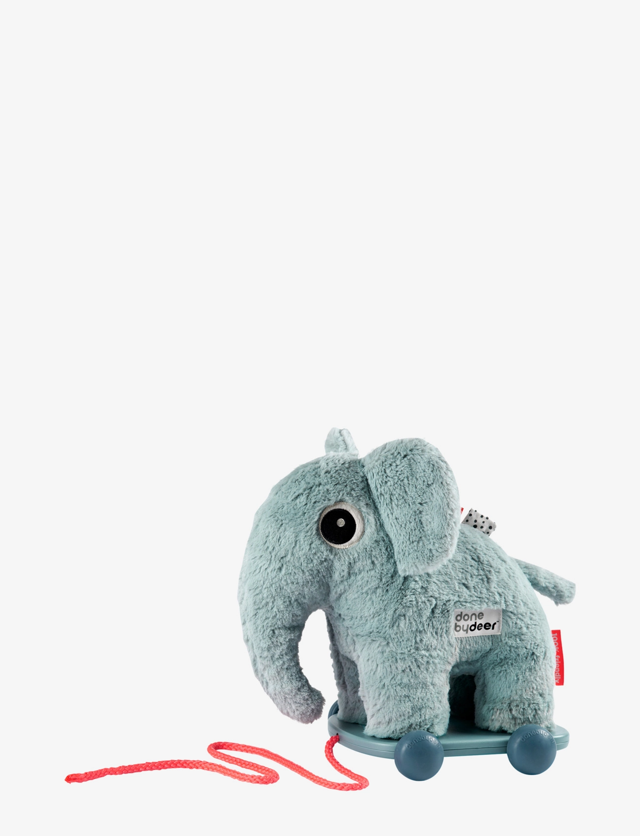 Done by Deer - Pull along Elphee Blue - vetolelut - blue - 1