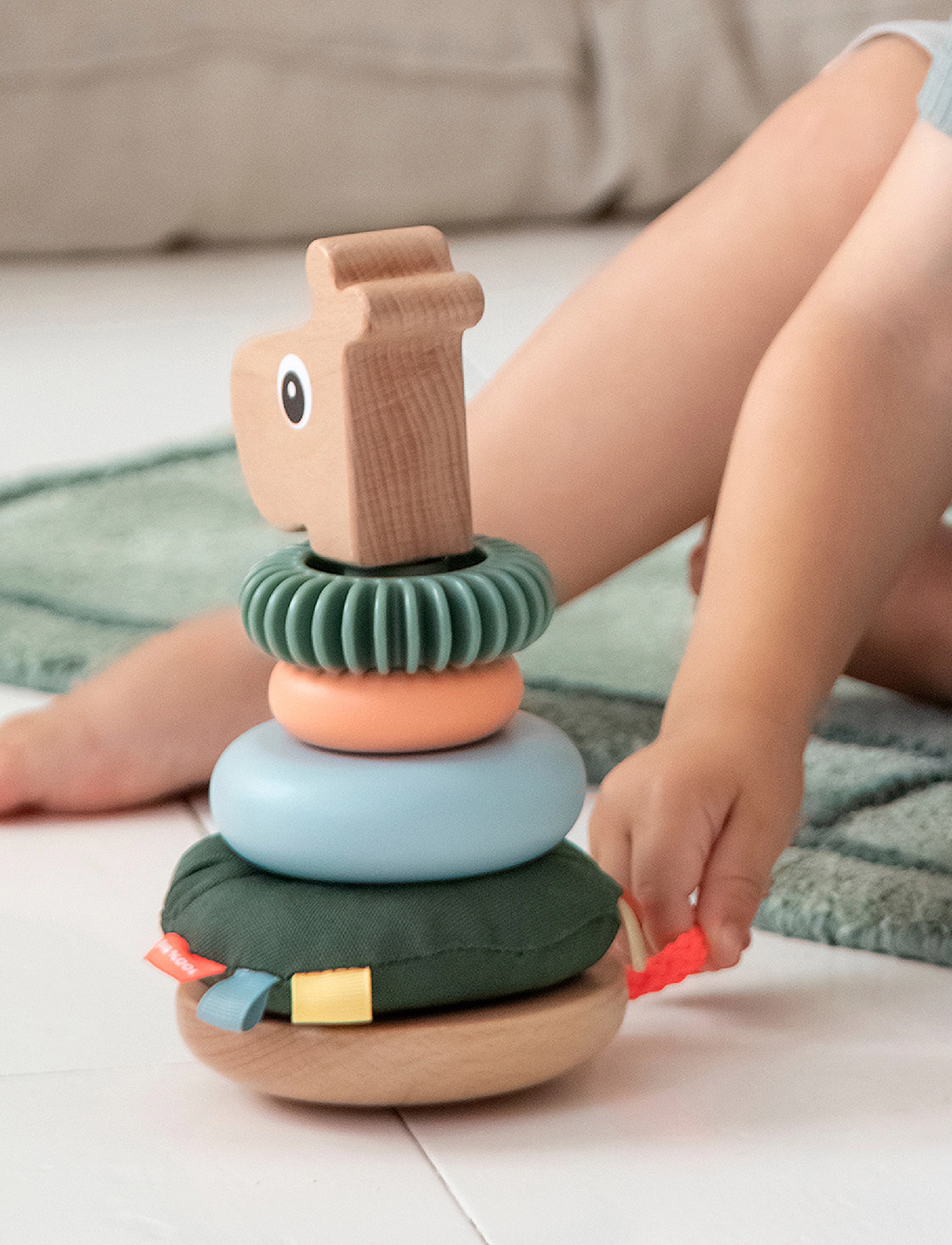 Done by Deer - Stacking tower Raffi Colour mix - die niedrigsten preise - colour mix - 5